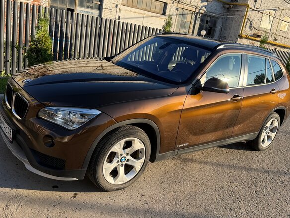2014 BMW X1 20i I (E84) Рестайлинг, коричневый, 1450000 рублей - вид 16