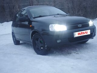 2012 Lada (ВАЗ) Kalina I, чёрный, 250000 рублей, вид 3
