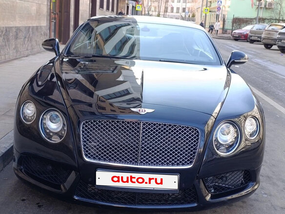 2013 Bentley Continental GT II, чёрный - вид 1