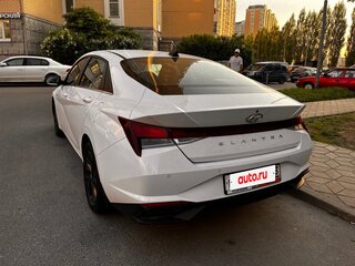 2021 Hyundai Elantra VII (CN7), белый, 2150000 рублей, вид 5