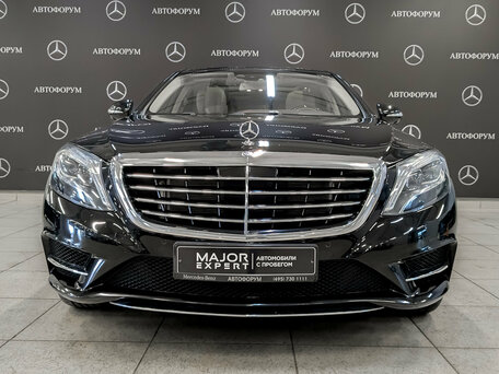 2016 Mercedes-Benz S-Класс 500 VI (W222, C217), чёрный, 4750000 рублей, вид 2