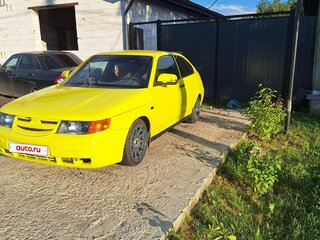 2008 Lada (ВАЗ) 2112, жёлтый, 300000 рублей, вид 5