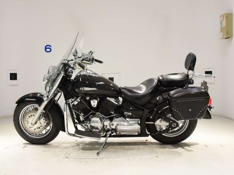 2009 Yamaha XVS1100, чёрный, 375000 рублей, вид 1
