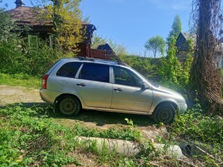 2013 Lada (ВАЗ) Kalina I, серый, 210000 рублей, вид 4
