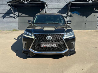 2017 Lexus LX 570 III Рестайлинг 2, чёрный, 7100000 рублей, вид 2