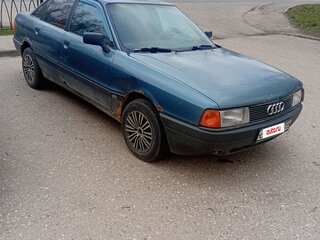 1988 Audi 80 IV (B3), зелёный, 120000 рублей, вид 3