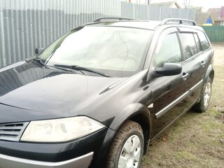 2007 Renault Megane II Рестайлинг, чёрный, 370000 рублей, вид 1