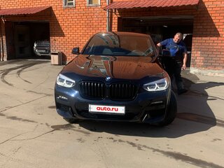 2021 BMW X4 20d II (G02), чёрный, 5900000 рублей, вид 1