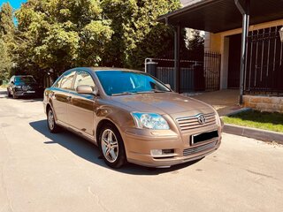 2004 Toyota Avensis II, коричневый, 750000 рублей, вид 3