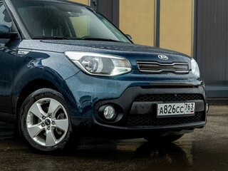 2019 Kia Soul II Рестайлинг, синий, 1480000 рублей, вид 4