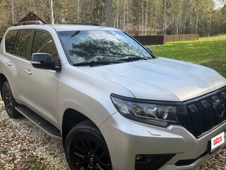 2021 Toyota Land Cruiser Prado 150 Series Рестайлинг 3, серебристый, 6700000 рублей, вид 2