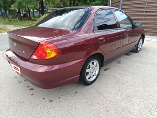 2006 Kia Spectra I Рестайлинг 2, красный, 169000 рублей, вид 4
