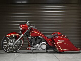 2014 Harley-Davidson Road King, красный, 1999000 рублей, вид 5
