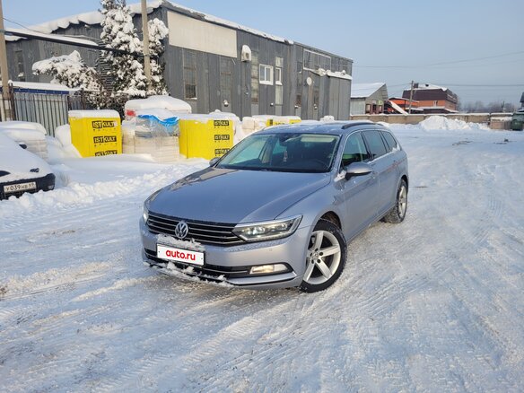 2017 Volkswagen Passat DSG7 B8, серый, 1550000 рублей - вид 1