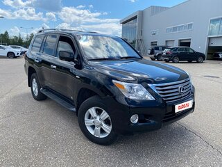 2007 Lexus LX 570 III, чёрный, 7100000 рублей, вид 3