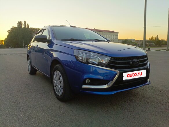 2021 Lada (ВАЗ) Vesta I, синий, 1129999 рублей - вид 15