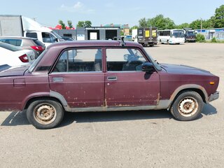 2008 Lada (ВАЗ) 2107, пурпурный, 110000 рублей, вид 3