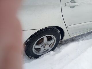 2005 Toyota Corolla IX (E120, E130) Рестайлинг, серебристый, 1500000 рублей, вид 4
