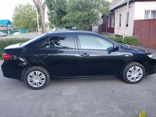 2008 Toyota Corolla X (E140, E150), чёрный, 950000 рублей, вид 4