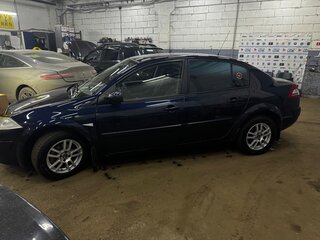 2008 Renault Megane II Рестайлинг, синий, 444000 рублей, вид 4