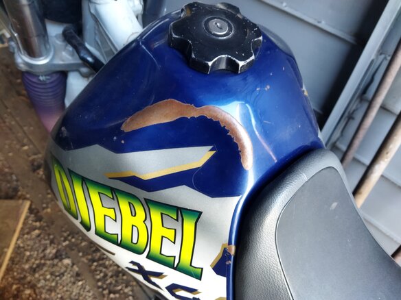 1996 Suzuki Djebel 250, синий, 250000 рублей - вид 2