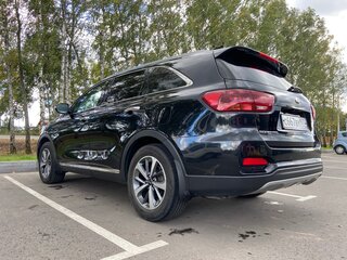 2019 Kia Sorento 8-speed III Prime Рестайлинг, чёрный, 2550000 рублей, вид 4