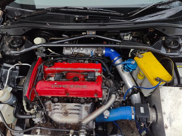 2002 Mitsubishi Lancer Evolution VII, чёрный, 1600000 рублей - вид 13
