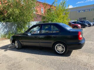 2005 Hyundai Accent ТагАЗ II, чёрный, 85000 рублей, вид 4