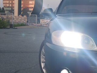 2007 Kia Spectra I Рестайлинг 2, синий, 355000 рублей, вид 3