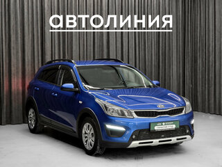 2018 Kia Rio X-Line IV, синий, 1330000 рублей, вид 3