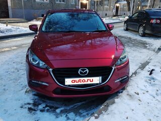 2017 Mazda Axela III Рестайлинг, красный, 1650000 рублей, вид 2