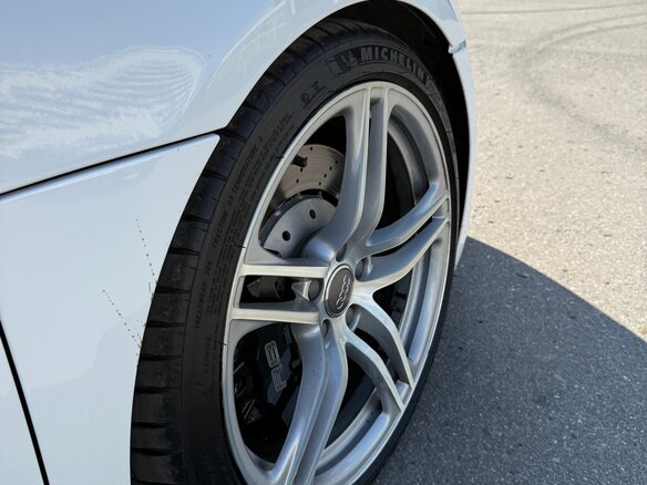 2008 Audi R8 V8 I (Typ 42), чёрный - вид 11