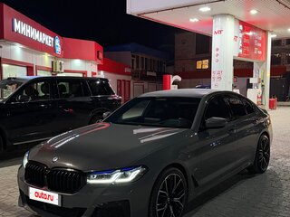 2021 BMW 5 серии 530d xDrive VII (G30/G31/G38) Рестайлинг, серый, 6500000 рублей, вид 1