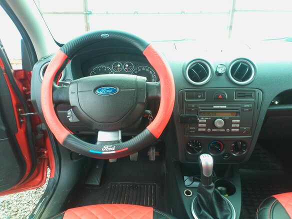 2008 Ford Fusion I Рестайлинг, красный, 370000 рублей - вид 11