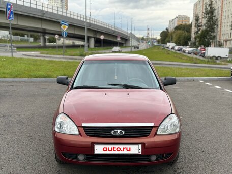 2007 Lada (ВАЗ) Priora I, красный, 199900 рублей, вид 2