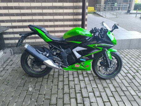 2016 Kawasaki Ninja 250SL, зелёный, 289000 рублей, вид 1
