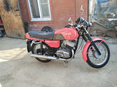 1979 Jawa 350 OHC, красный, 250000 рублей, вид 1