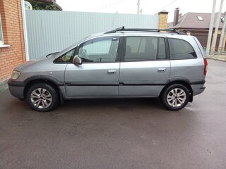2004 Opel Zafira A Рестайлинг, серый, 400000 рублей, вид 2