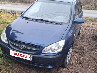 2010 Hyundai Getz I Рестайлинг, синий, 370000 рублей, вид 1