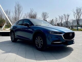 2021 Mazda CX-4 I Рестайлинг, синий, 1545000 рублей, вид 3
