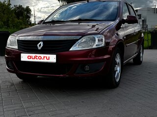 2011 Renault Logan I Рестайлинг, красный, 450000 рублей, вид 1