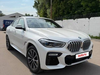 2021 BMW X6 30d III (G06), белый, 6000000 рублей, вид 2