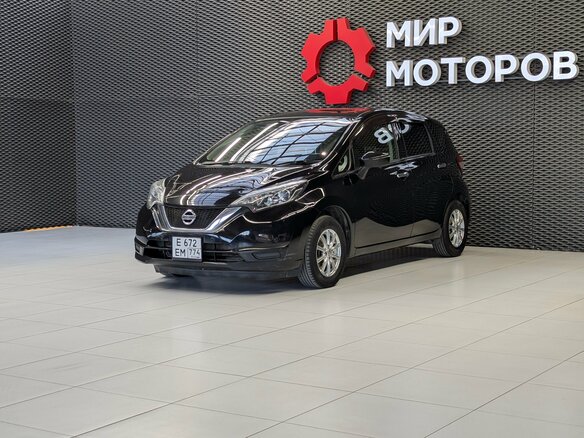 2017 Nissan Note II Рестайлинг, чёрный, 940000 рублей