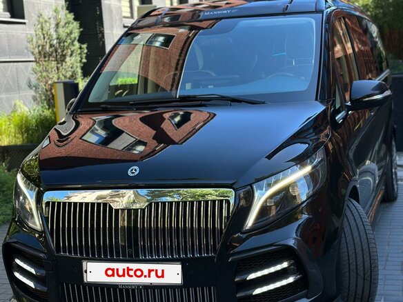 2023 Mercedes-Benz V-Класс Long 260 длинный III (W447) Рестайлинг, чёрный, 8500000 рублей - вид 4