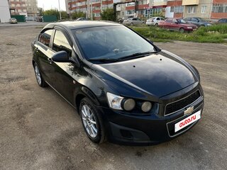 2012 Chevrolet Aveo II, чёрный, 600000 рублей, вид 3