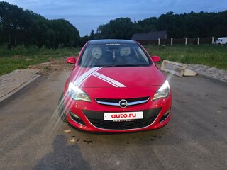 2013 Opel Astra J Рестайлинг, красный, 850000 рублей, вид 3