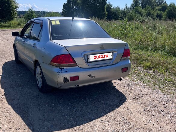 2007 Mitsubishi Lancer IX Рестайлинг, серый, 250000 рублей - вид 5
