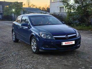 2008 Opel Astra GTC H Рестайлинг, синий, 490000 рублей, вид 2