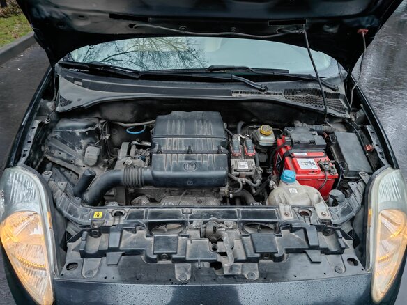 2008 Fiat Punto III Grande Punto, чёрный, 360000 рублей - вид 19