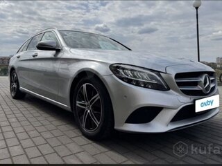 2018 Mercedes-Benz C-Класс 200 d IV (W205) Рестайлинг, серебристый, 1740549 рублей, вид 2